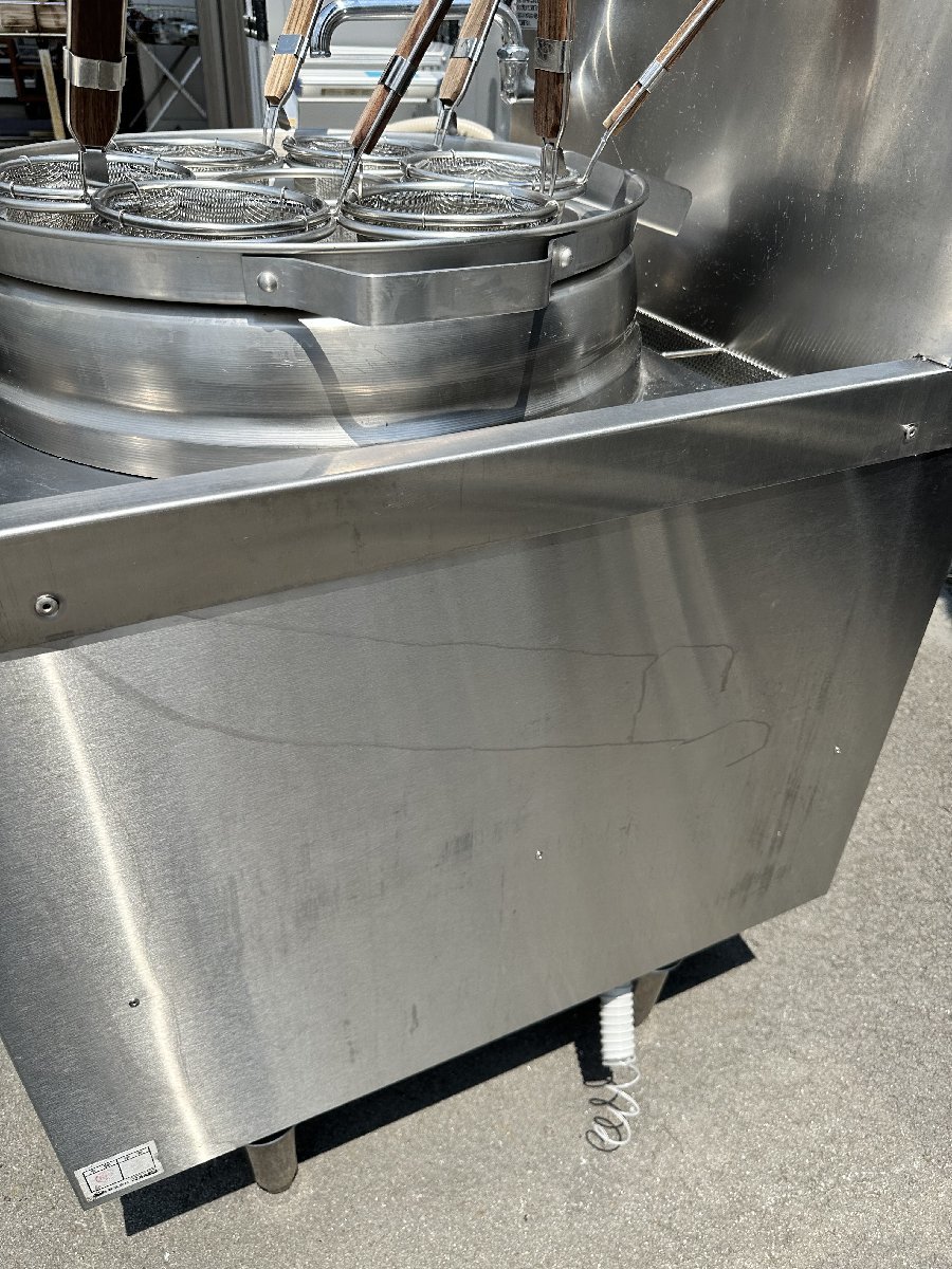 2022年製 業務用ゆで麺機 LPガス テボ付 マルゼン MR-15M MARUZEN 2022年製 業務用ゆで麺機 LPガス テボ付 マルゼン MR-15M MARUZEN