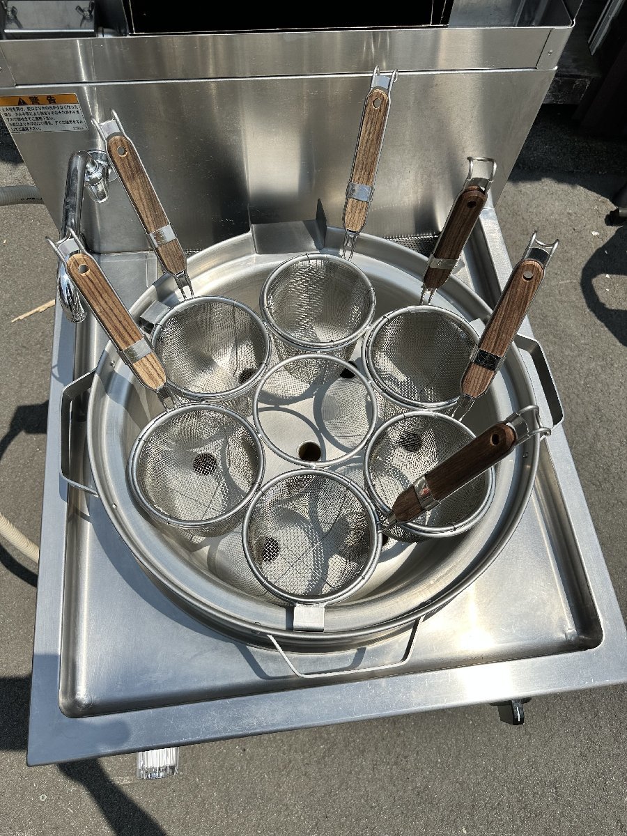 2022年製 業務用ゆで麺機 LPガス テボ付 マルゼン MR-15M MARUZEN 2022年製 業務用ゆで麺機 LPガス テボ付 マルゼン MR-15M MARUZEN