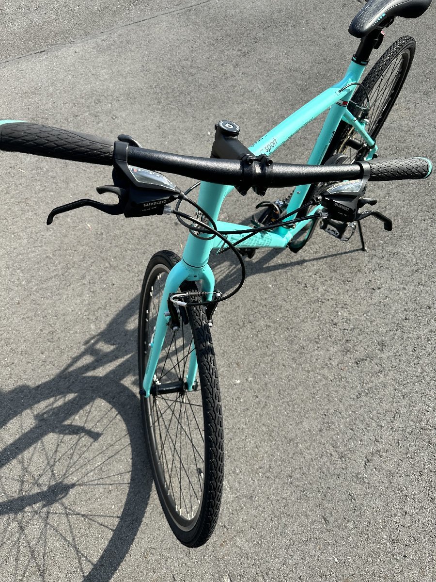 used 2022年購入品 Bianchi ビアンキ C-SPORTS2 クロスバイク SHIMANO