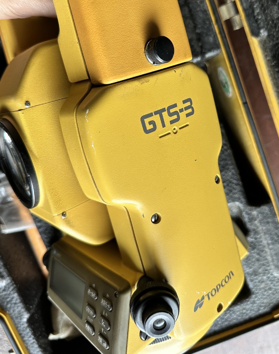 ジャンク TOPCON トプコン トータルステーション GTS-3 10Ⅱ_画像4