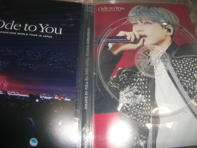 Blu ray SEVENTEEN Ode to you seventeen world tour in japan 通常盤