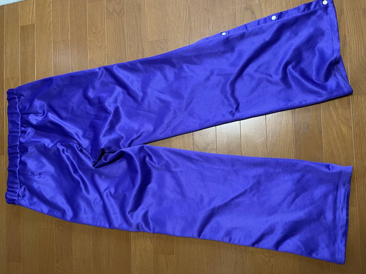 HOOP STAR SAKAI　両脇オープン ジャージ　３XL　紫×白_画像2