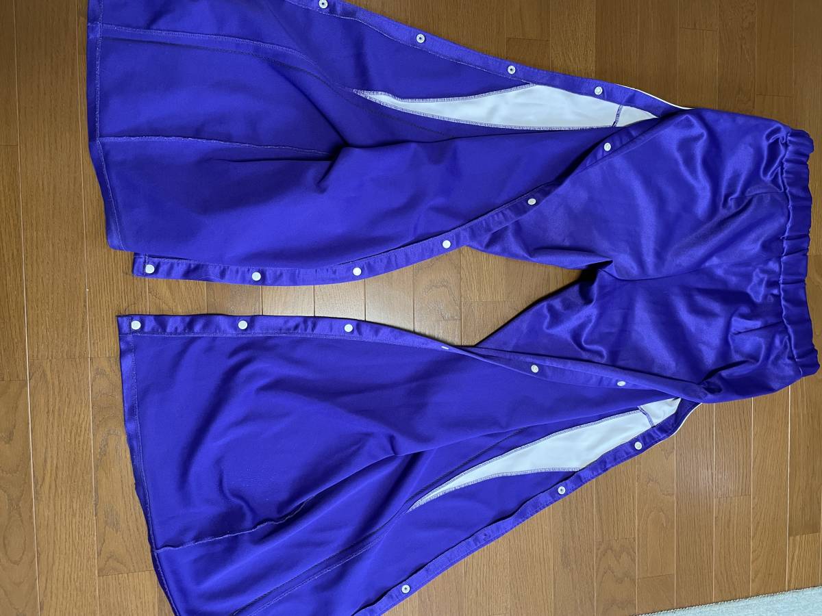 HOOP STAR SAKAI　両脇オープン ジャージ　３XL　紫×白_画像3