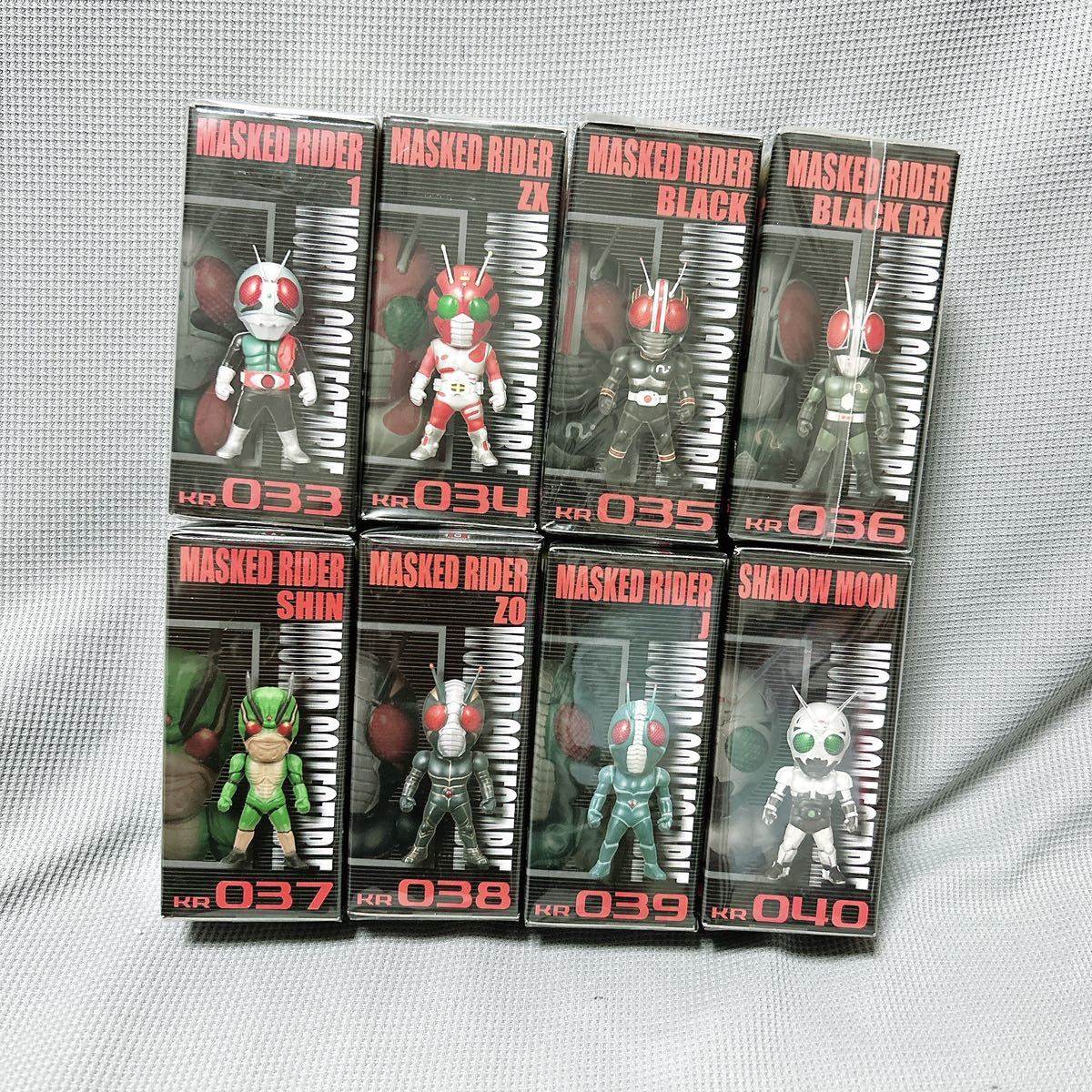 ☆新品☆ ワールドコレクタブルフィギュア 8体 セット 仮面ライダー 1