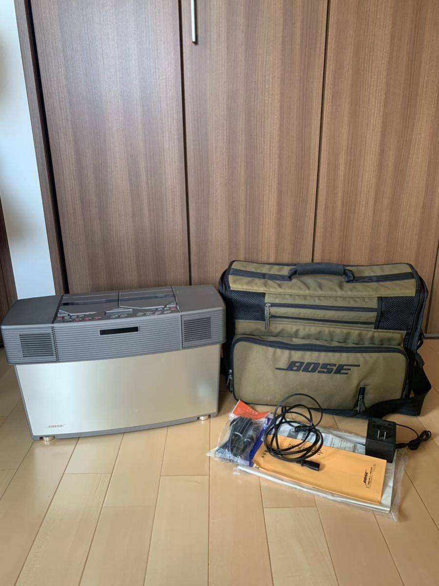 BOSE Acoustic WAVE Music system AWM 専用キャリアケース付き 動作