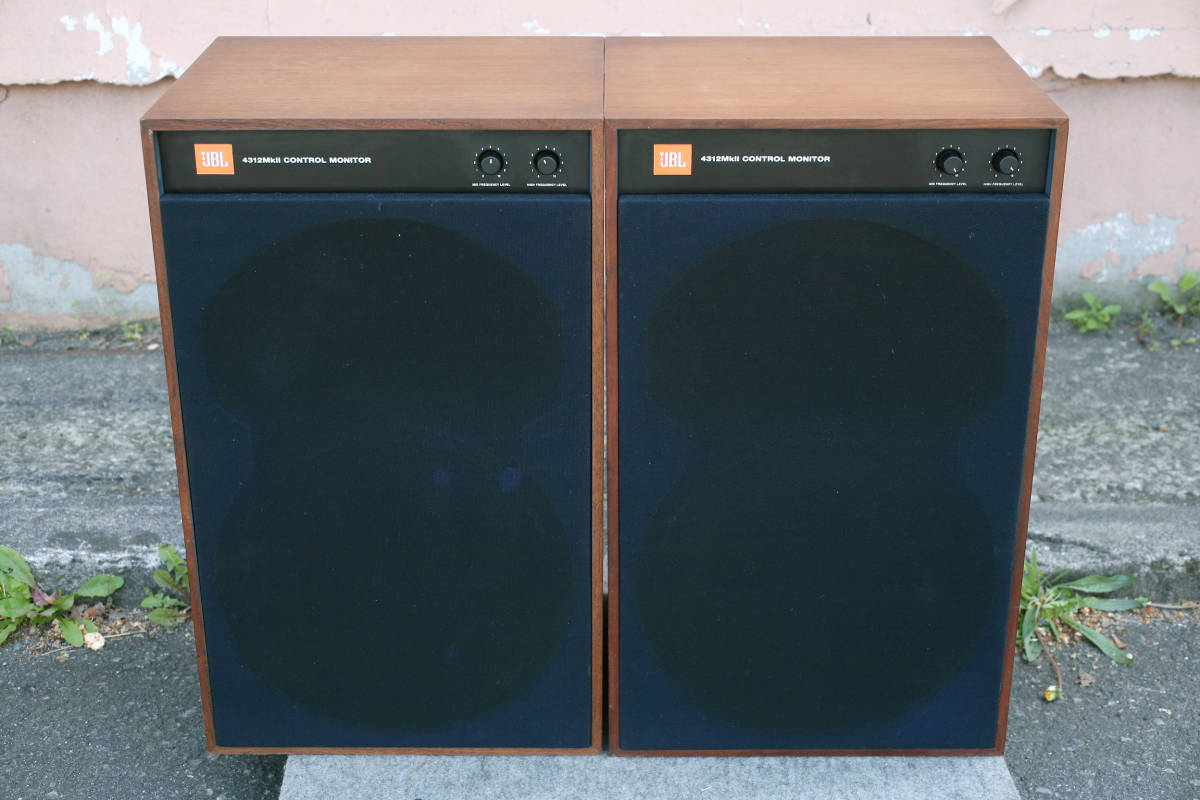 JBL スピーカー 4312MkII CONTROL MONITOR ペアセット Mk2 3way ブック