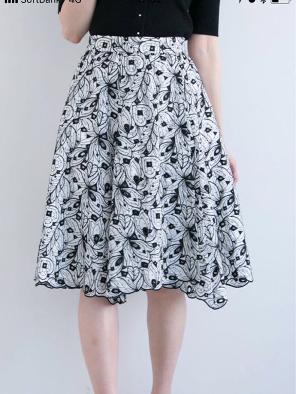  use 1 times beautiful goods Proportion Body Dressing Mini dot embro Ida Lee asime skirt black 2 regular price 10476 jpy 