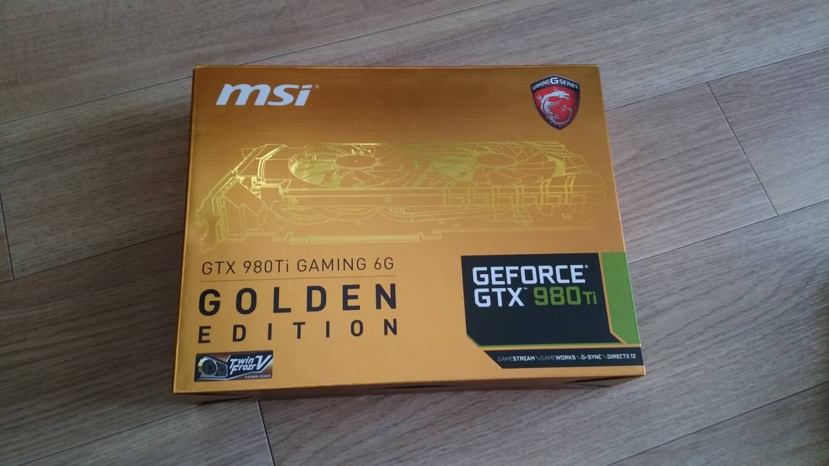 PCI Express MSI GTX 980TI GAMING 6G GOLDEN EDITION [PCIExp 6GB]
