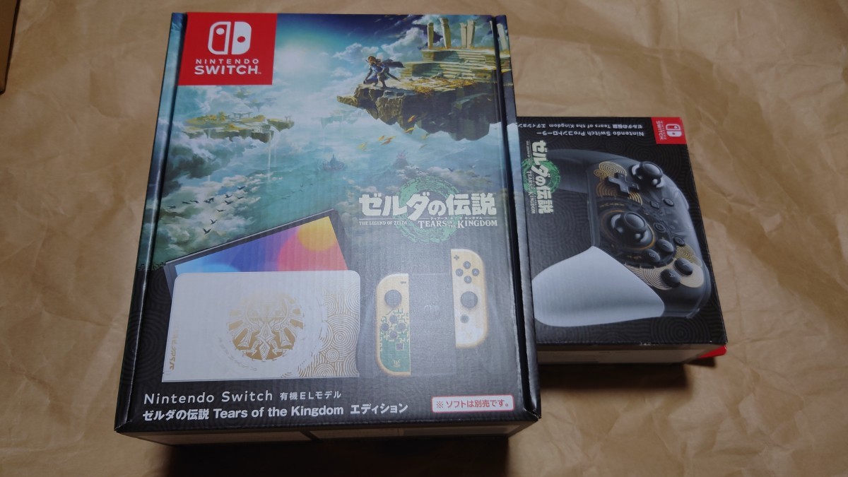 Nintendo Switch（有機ELモデル） ゼルダの伝説 ティアーズ オブ ザ