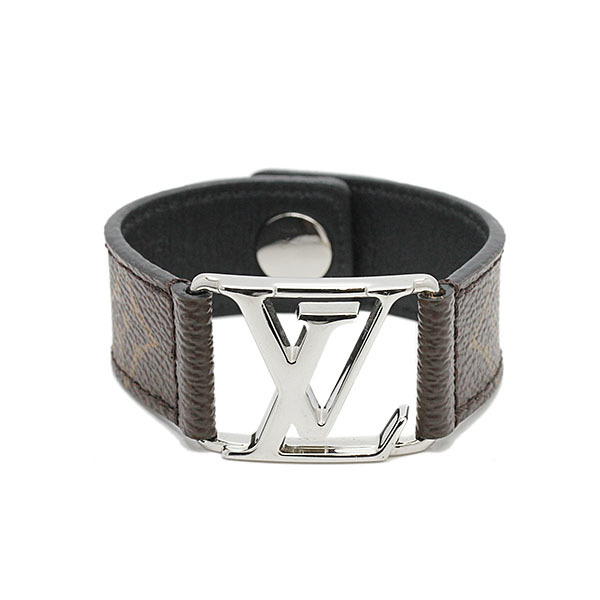 LOUIS VUITTON Monogram Canvas Hockenheim Bracelet 19-US