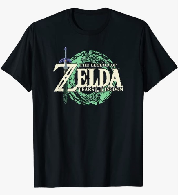 ゼルダの伝説 ★ 黒A Ｔシャツ XL _画像1