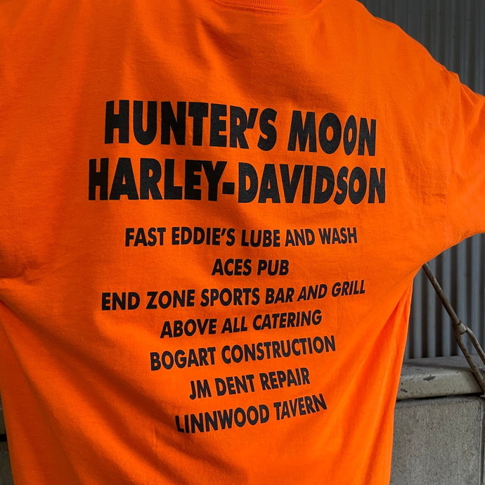 DEAD STOCK Harley-Davidson ハーレーダビッドソン 両面プリント Tシャツ メンズXLの画像8