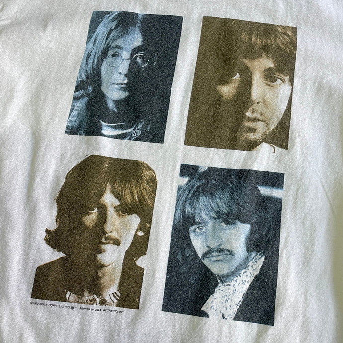 90年代 THE BEATLES ビートルズ バックプリント バンドTシャツ メンズXL相当_画像1