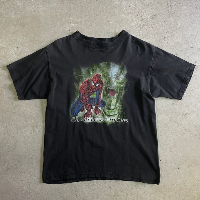 ー品販売 SPIDER-MAN 00年代 スパイダーマン メンズM相当 プリントT