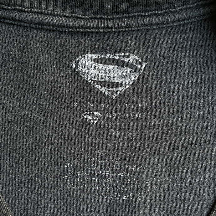 Superman スーパーマン ロゴ プリントTシャツ ムービーTシャツ メンズXL_画像6