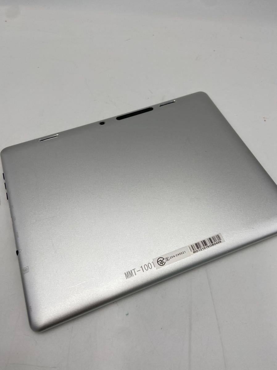 ☆1951 media tablet MMT-1001 タブレット 9.7インチ シルバーカラー ジャンク 通電のみ確認済み_画像5
