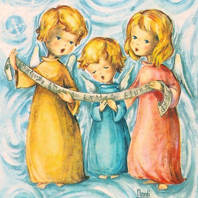  Vintage postcard (20)G25* angel Christmas new year Italy France Germany foreign picture postcard 