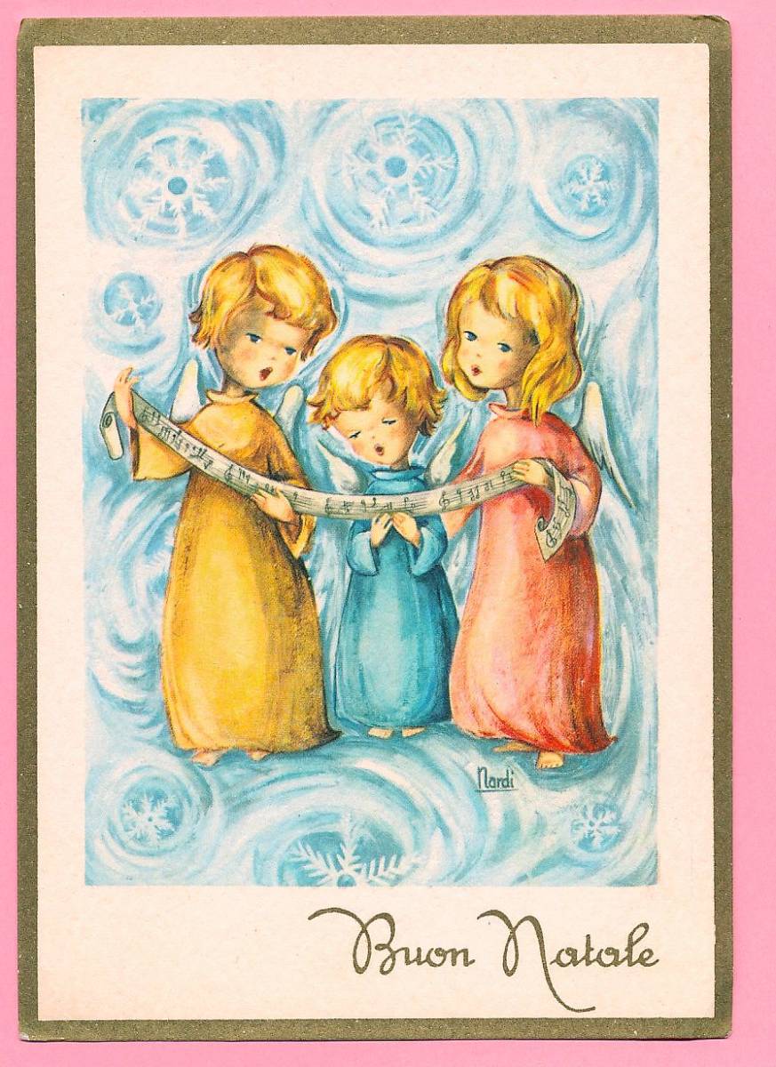  Vintage postcard (20)G25* angel Christmas new year Italy France Germany foreign picture postcard 