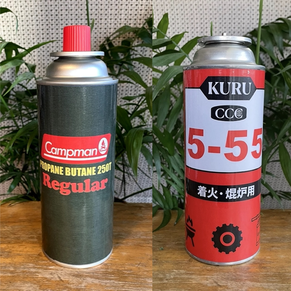 CB缶(カセットガス)マグネットカバー★キャンプマン&防錆潤滑スプレー缶