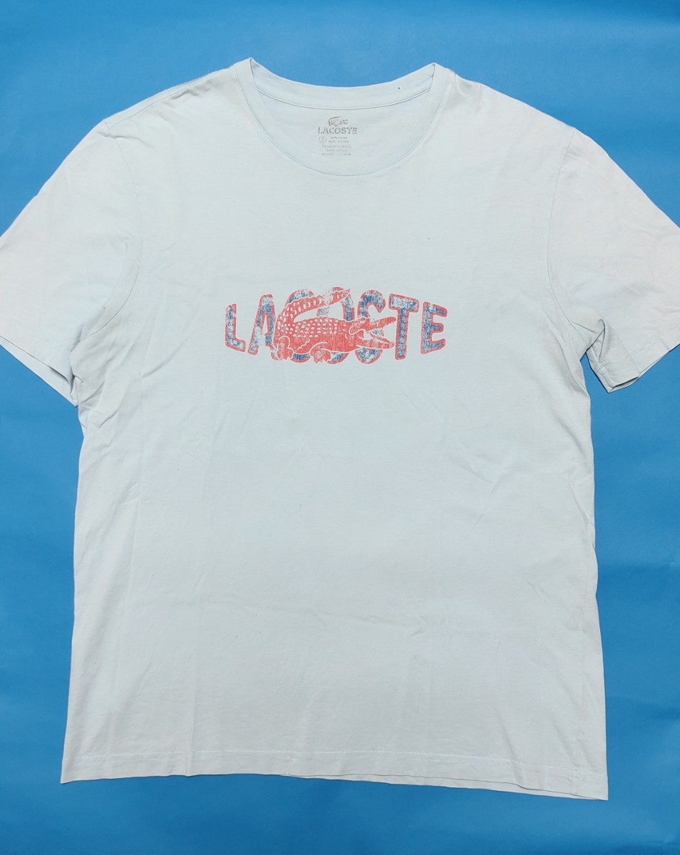 【良品】LACOSTE(ラコステ)メンズTシャツ L_画像2