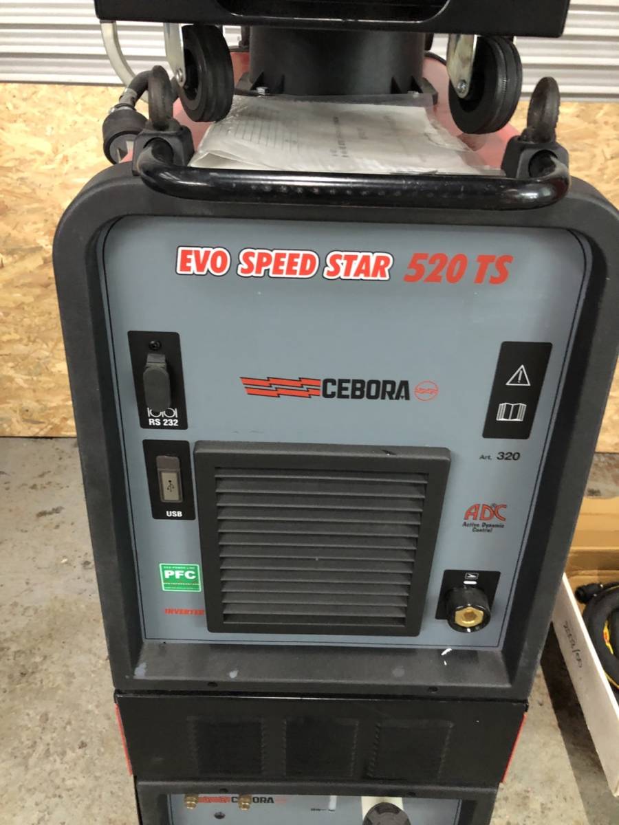 チェボラ EVO SPEED STAR 520 TS 半自動溶接機 MIG溶接機 水冷溶接機 MAG MIG CEBORA スナップオン 4