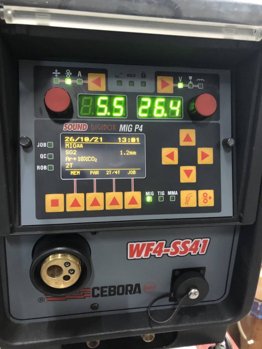 チェボラ EVO SPEED STAR 520 TS 半自動溶接機 MIG溶接機 水冷溶接機 MAG MIG CEBORA スナップオン 6
