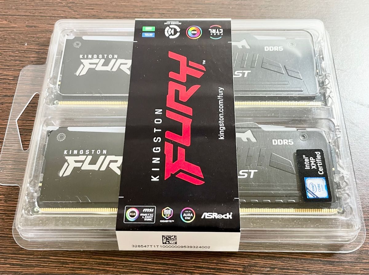 Kingston FURY RGBシリーズ DDR5-6000 32GB | alfasaac.com