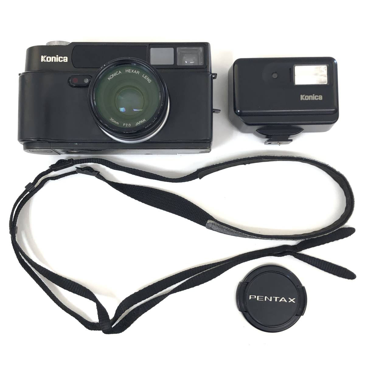 Konica HEXAR 35mm F2.0 コニカ ヘキサー コンパクトフィルムカメラ HX