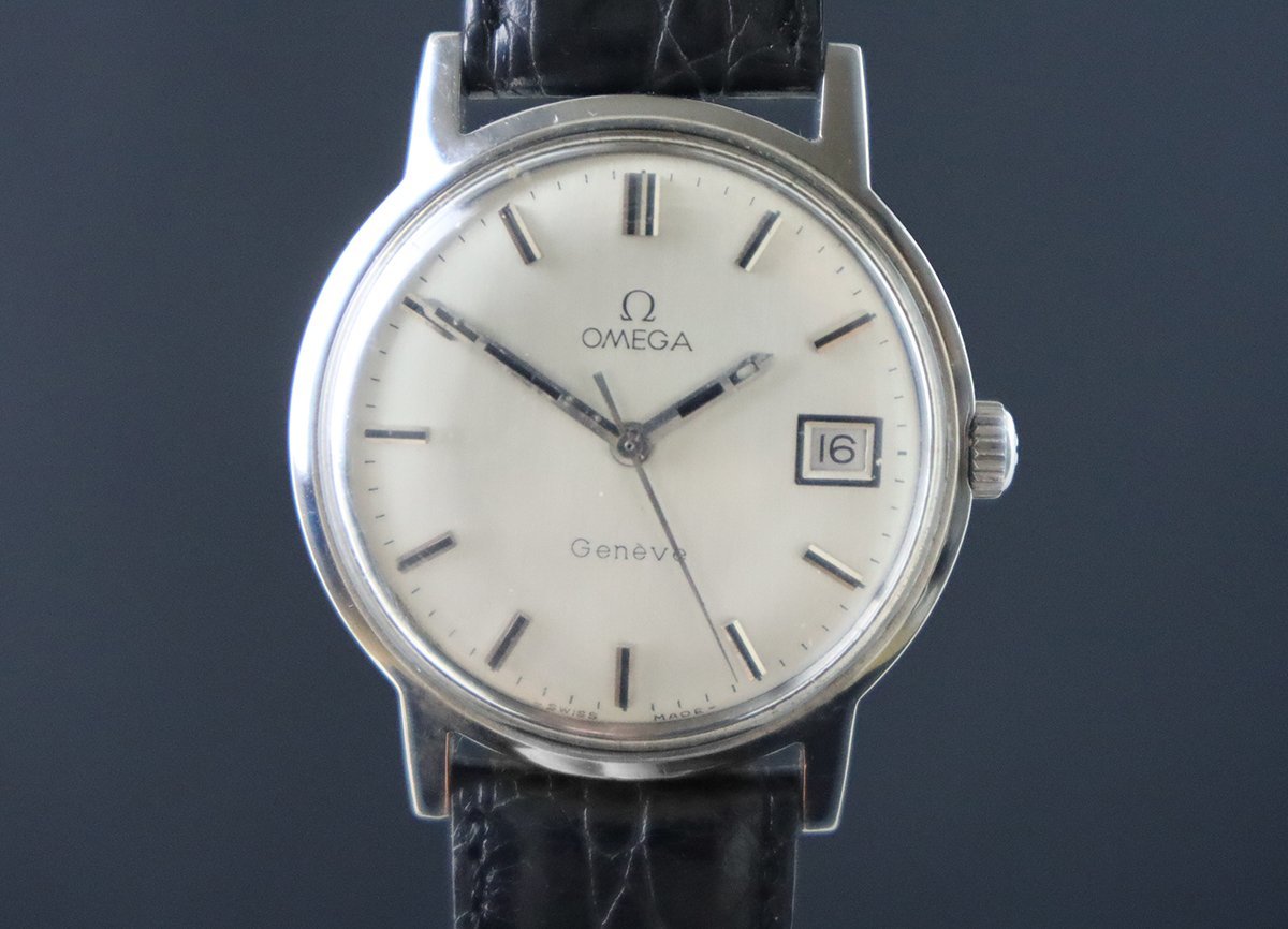 サイズ交換ＯＫ】 Geneve ◇ OMEGA ☆60s シルバー KC-1 ◇No51 オメガ