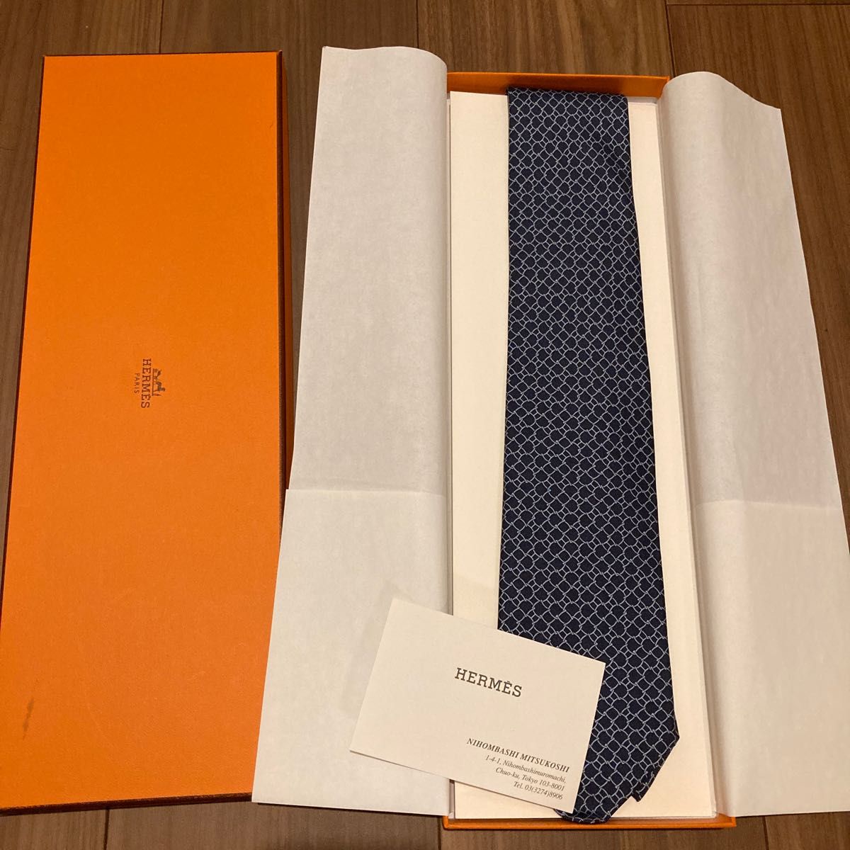 HERMES エルメス　ネクタイ　新品未使用