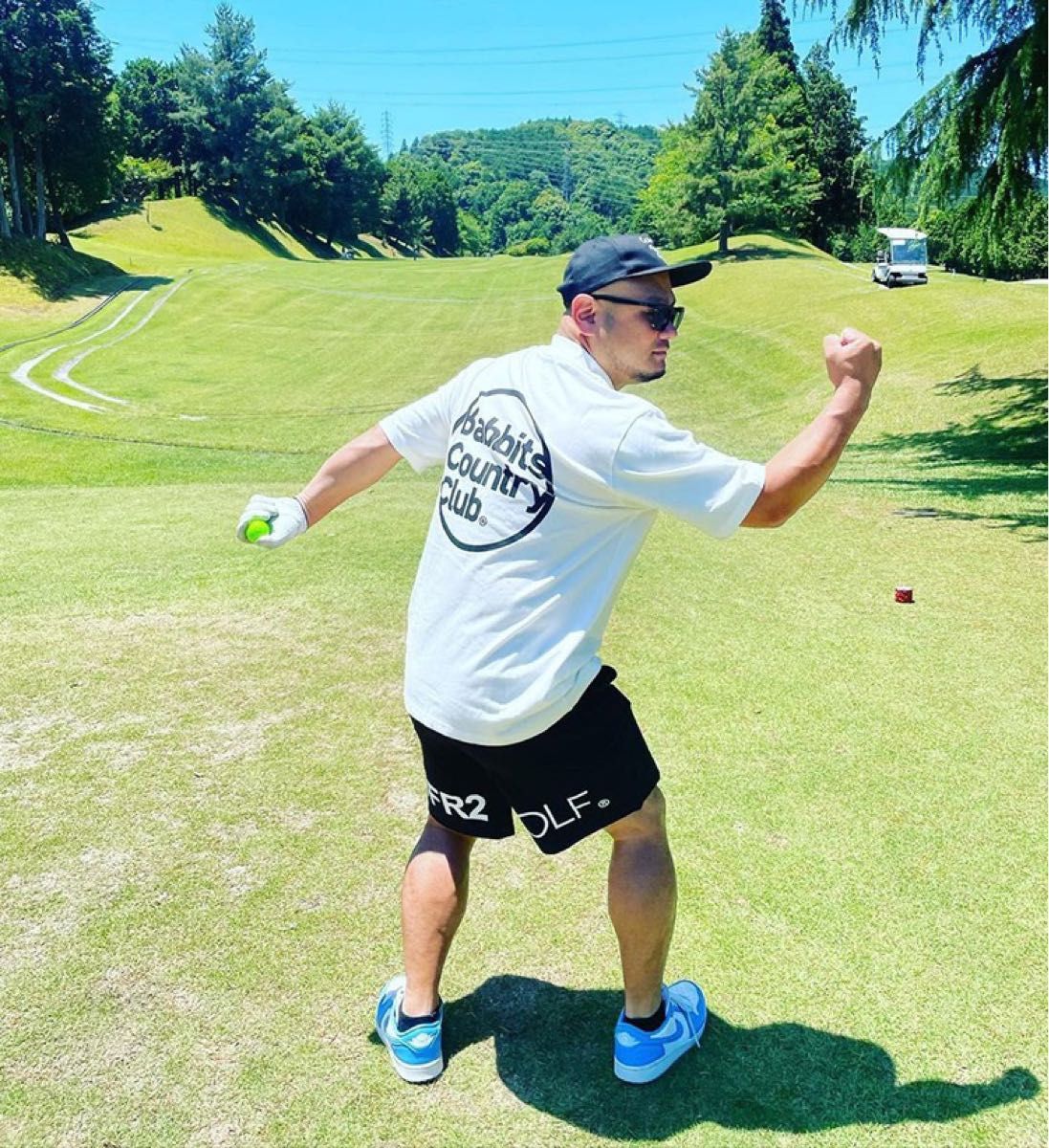 FR2 golf ナイロンショートパンツ