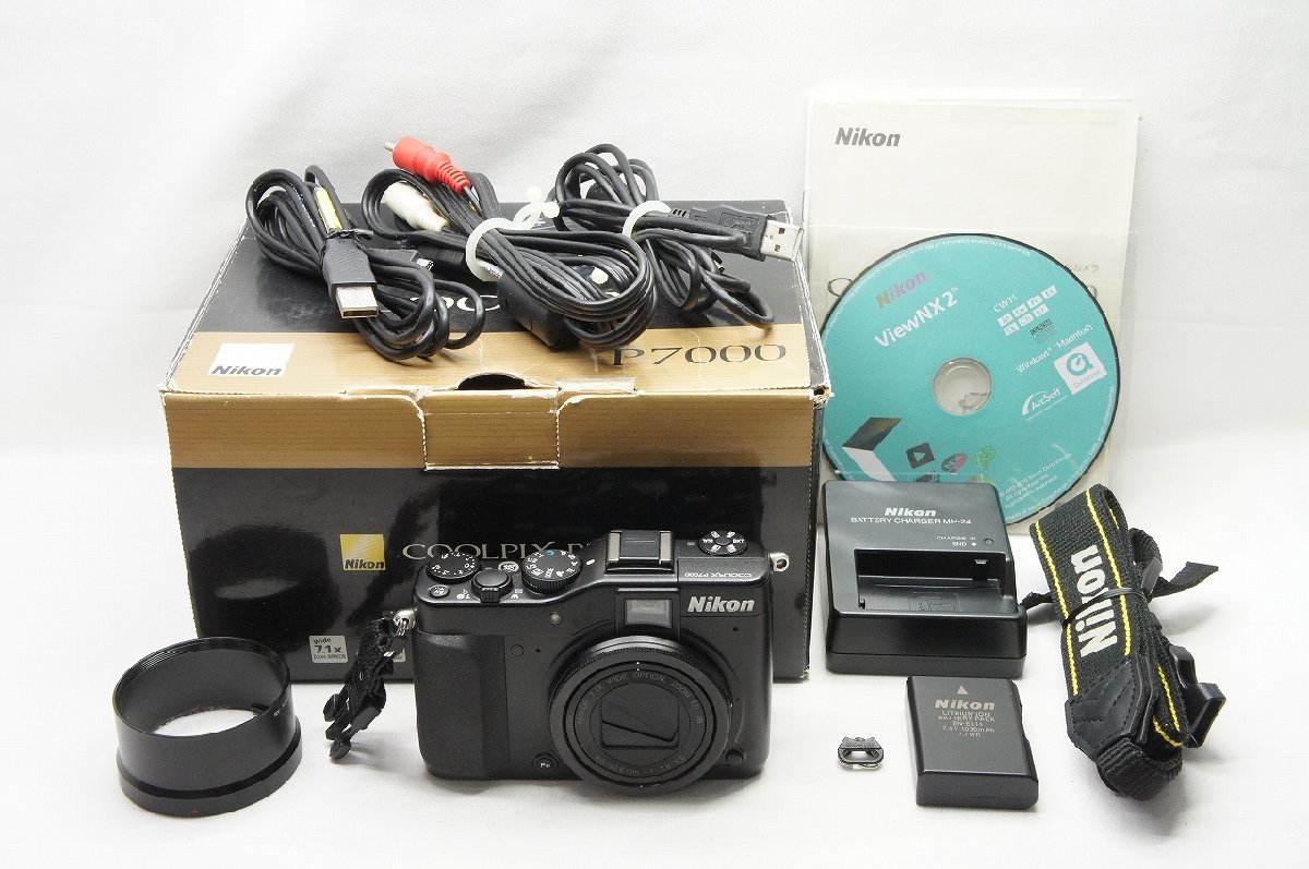 アルプスカメラ】Nikon ニコン COOLPIX P7000 コンパクトデジタルカメラ 元箱付 230428g