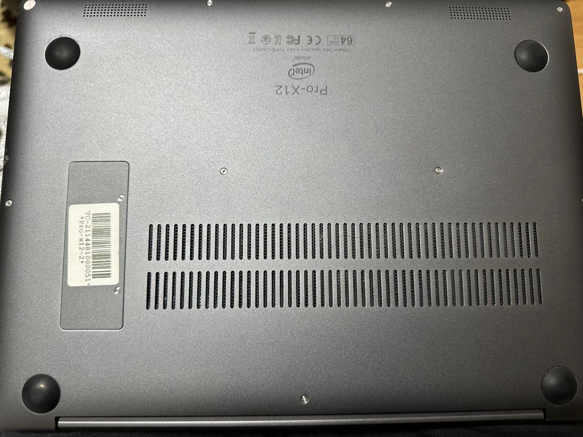 WAJUNノートパソコン/i5-8259U/8GB/500GB/2K/Pro-X12