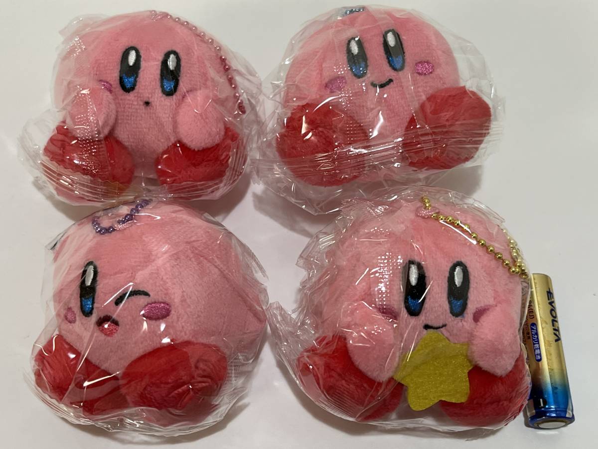 星のカービィ お座りぬいぐるみマスコット 全4種 ボールチェーン付 キタンクラブ Kirby mascotの画像2