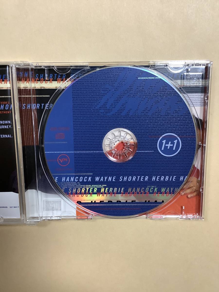 送料無料 HERBIE HANCOCK & WAYNE SHORTER「1＋1」輸入盤