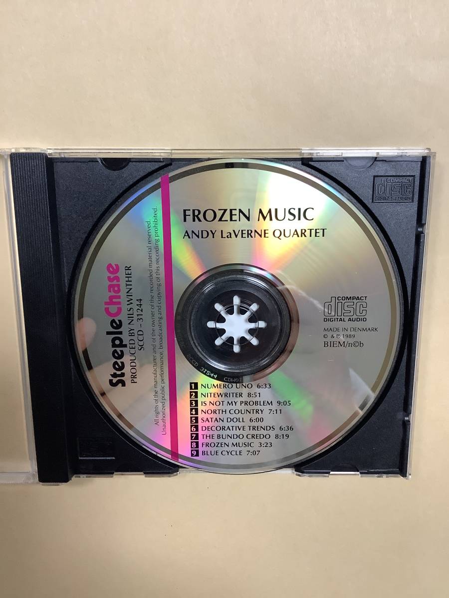 送料無料 アンディ ラバーン カルテット「FROZEN MUSIC」 輸入盤_画像4