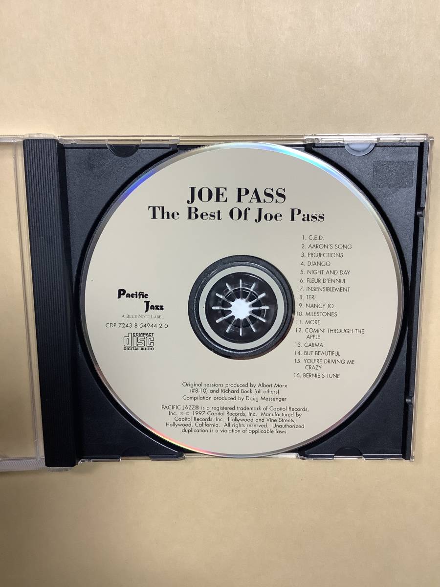 送料無料 JOE PASS ベスト16曲 輸入盤