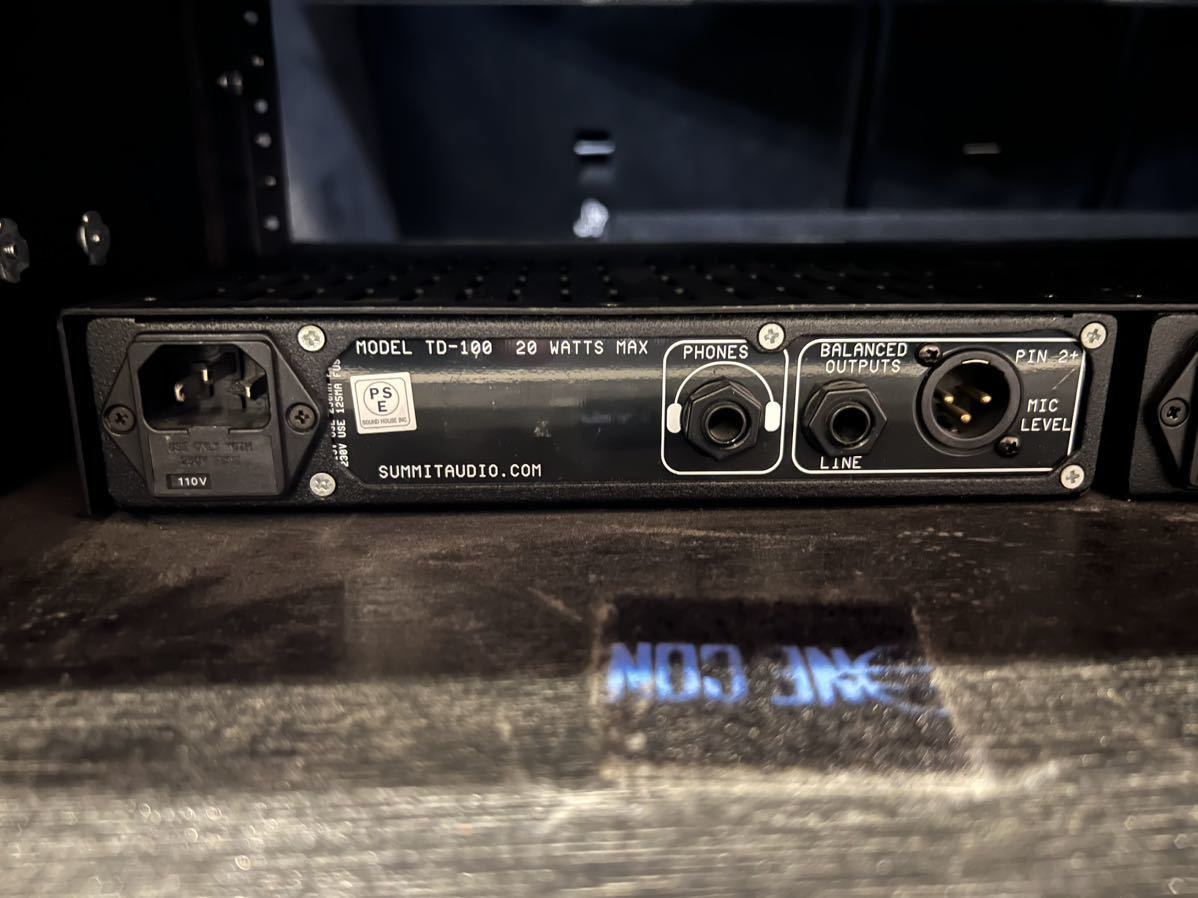 Summit Audio サミットオーディオ TD-100 D.I. ダイレクトボックス