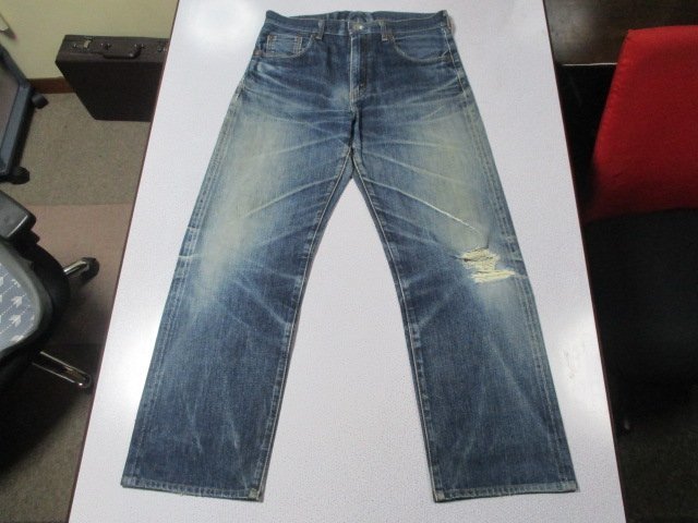 A633送料無料【34】USED＊Levi’sリーバイス502赤耳ビックE日本製_画像1