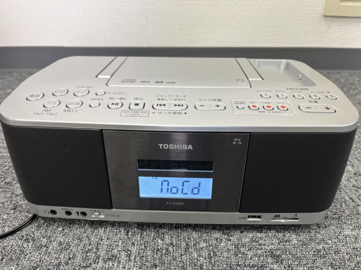 Yahoo!オークション - TOSHIBA 東芝 TY-CDX91 USB SD CD...