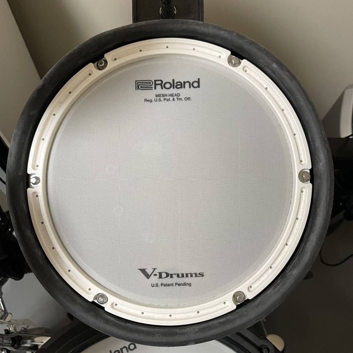 直接引取可Roland ローランド 電子ドラム V-Drums TD-17 PM-03スピーカーアンプ TAMA IRON COBRA 200 Roland RH-5付 音出確認済17の画像3