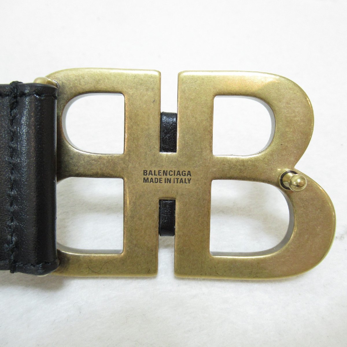 BALENCIAGA バレンシアガ ベルト BALENCIAGA×GUCCI BBベルト ラージ