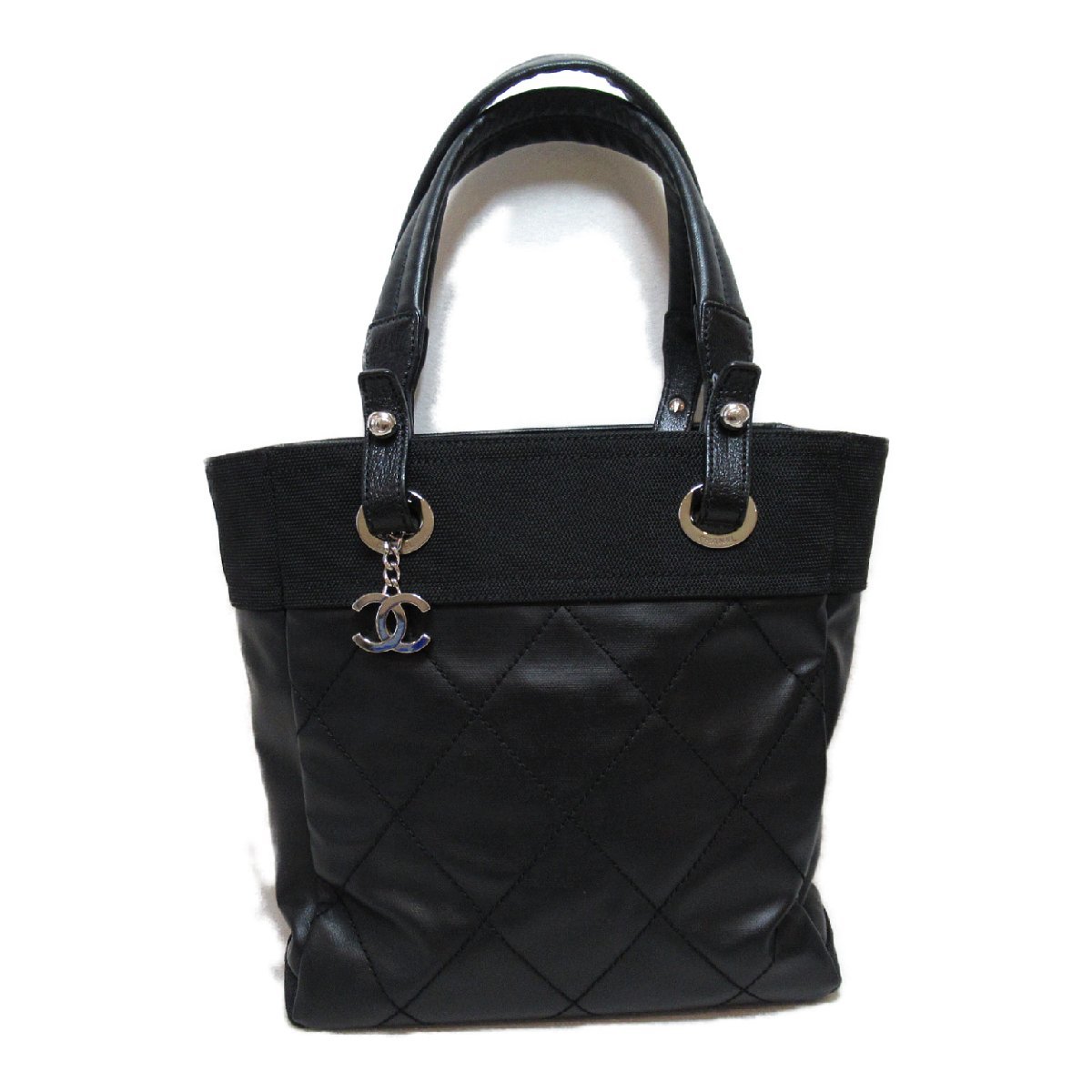 CHANEL シャネル トートバッグ パリビアリッツ トートPM ブラック系