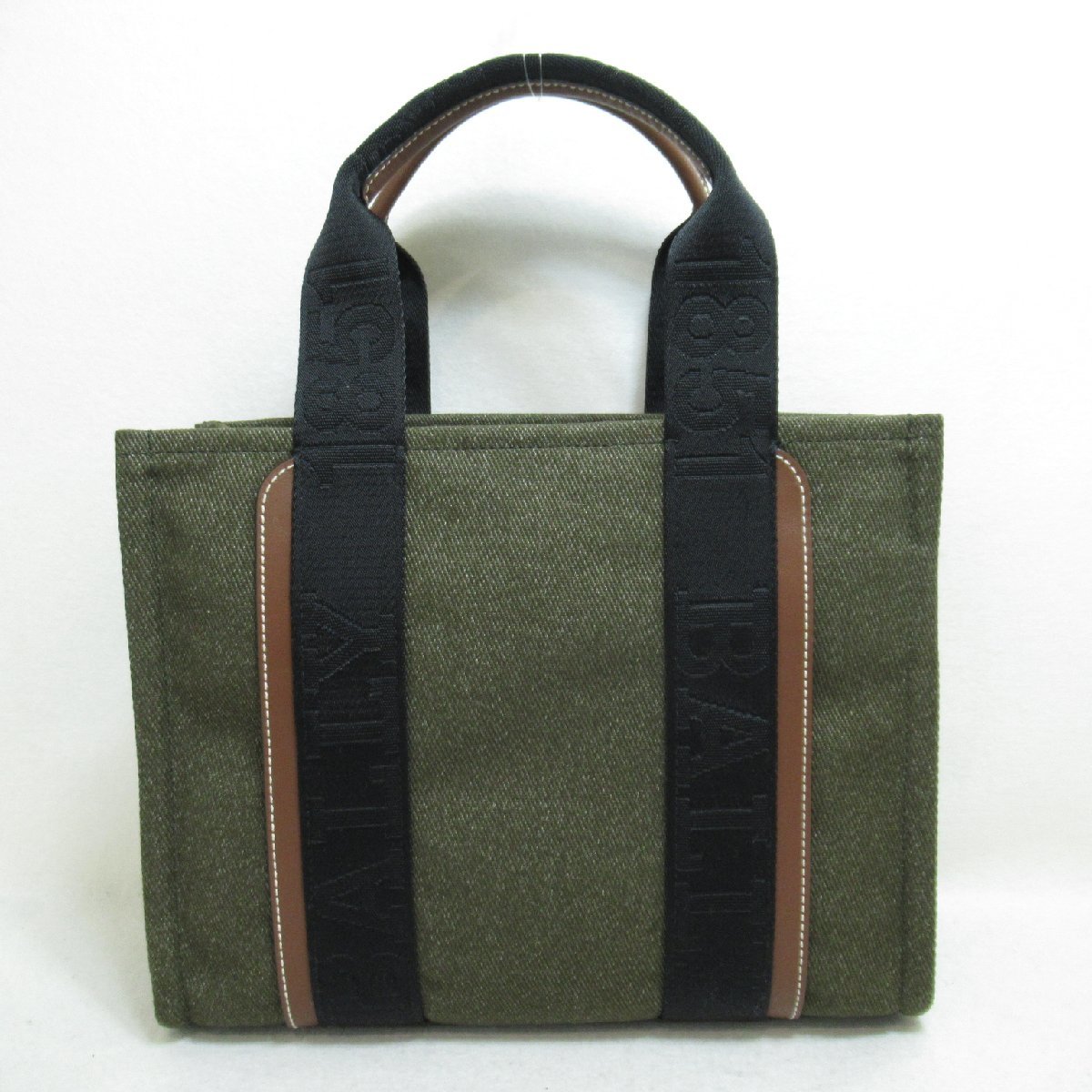 BALLY バリー トートバッグ トートバッグ カーキ系 キャンバス