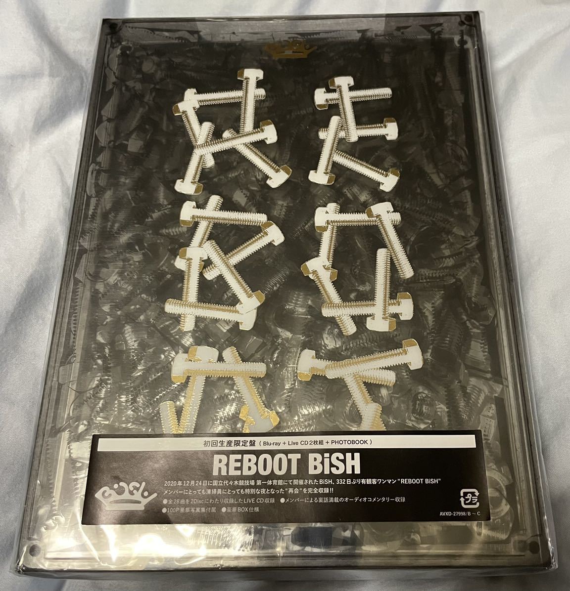 BiSH THE NUDE REBOOT Blu-ray Disc 初回生産限定盤 BOX セット LIVE