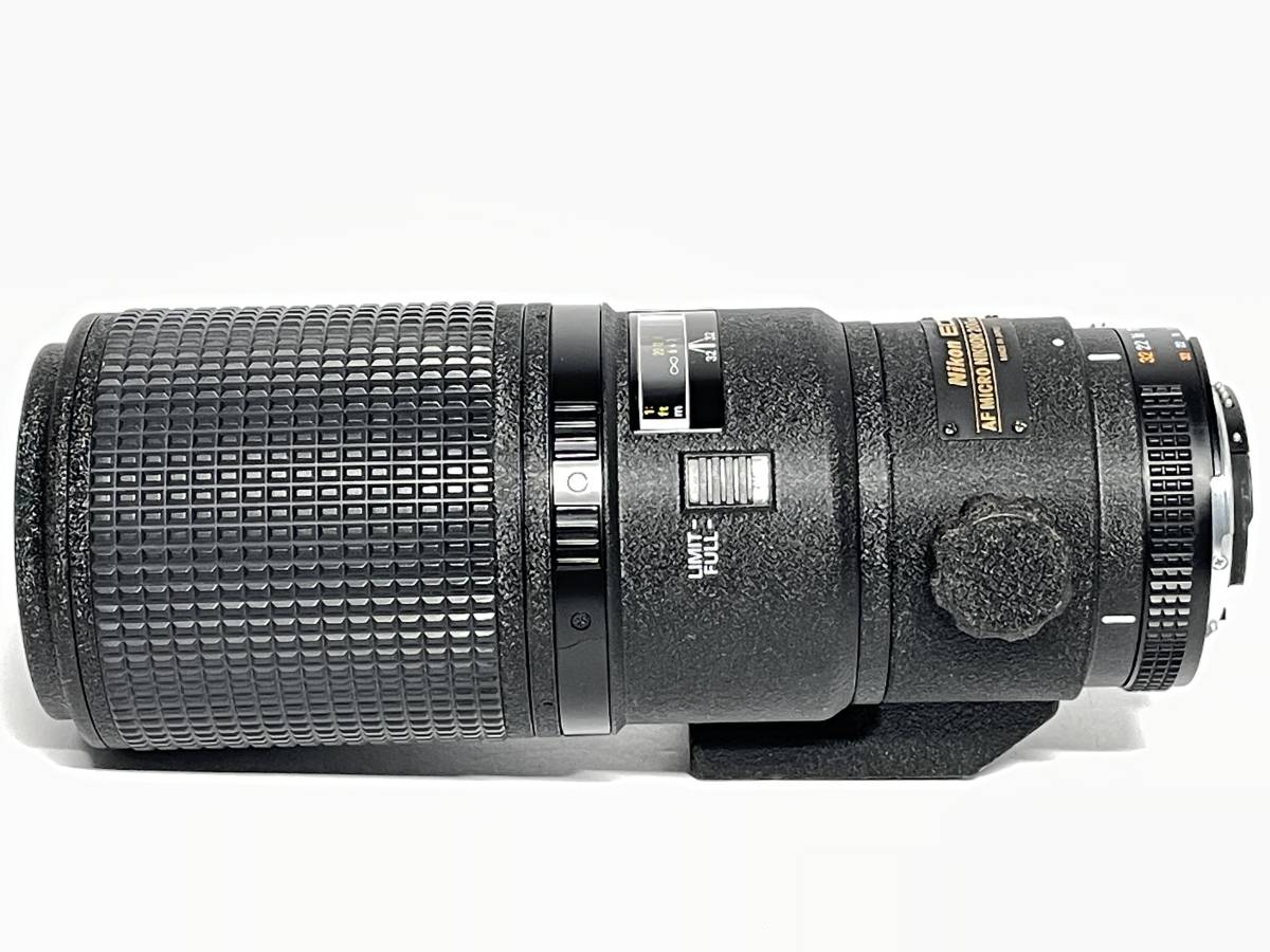 ニコン Ai AF Micro-Nikkor ED 200mm F4 D IF | transparencia