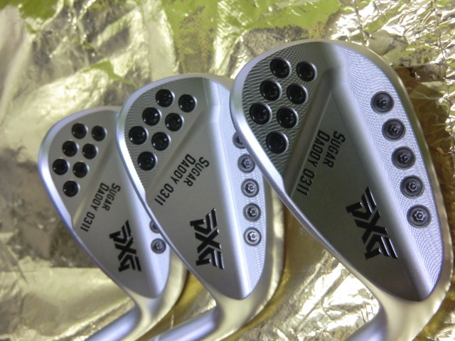 美品~PXG カスタムUS PXG 0311 MILLED SUGAR DADDY/52度56度60度/3本