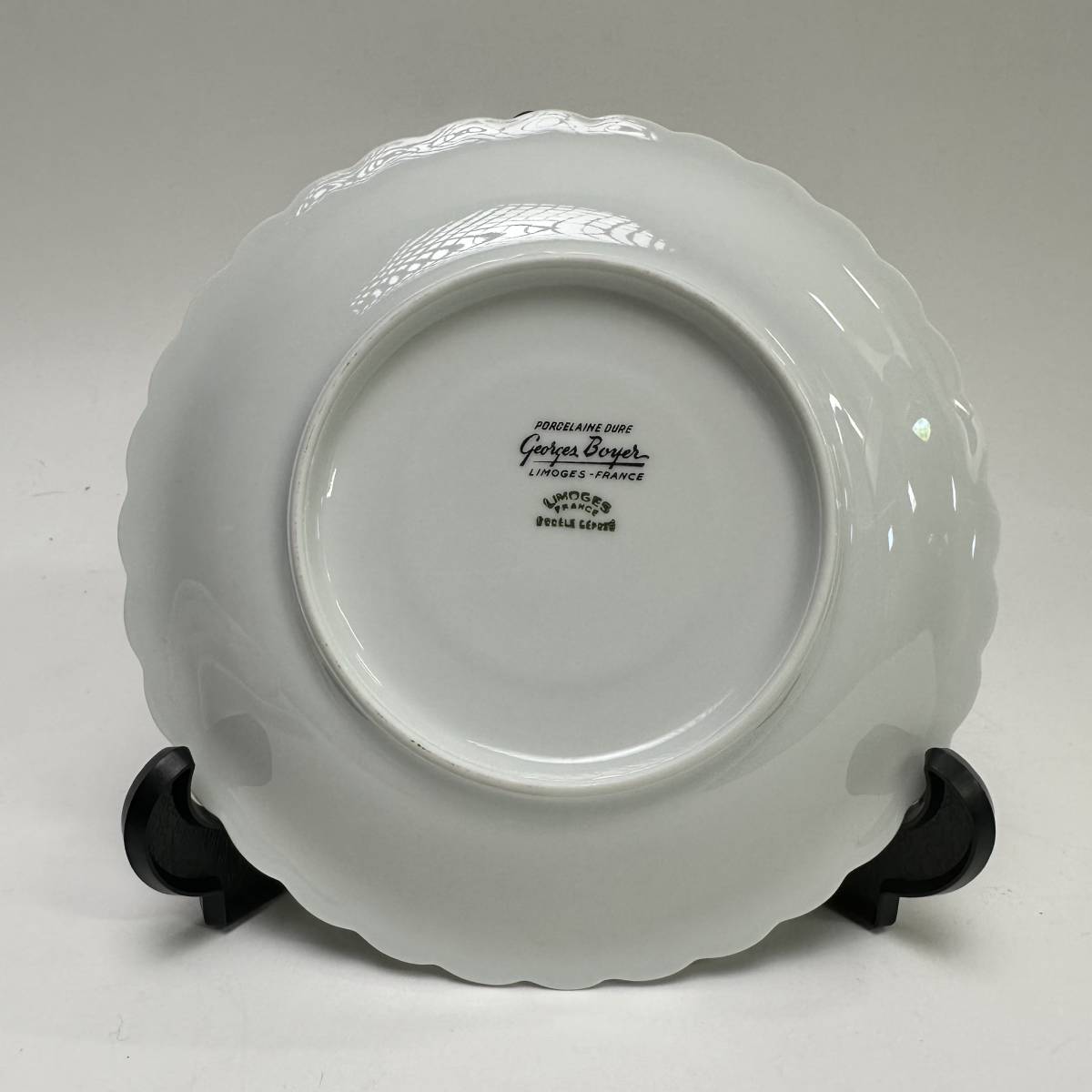 美品 LIMOGES リモージュ ジョルジュ・ボワイエ ペルサーン スープ