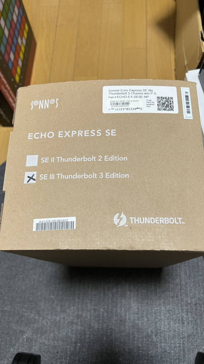 sonnet Echo SEIII (3コ仕様) Thunderbolt3 PCIe 外付け拡張/ 翌日迄の