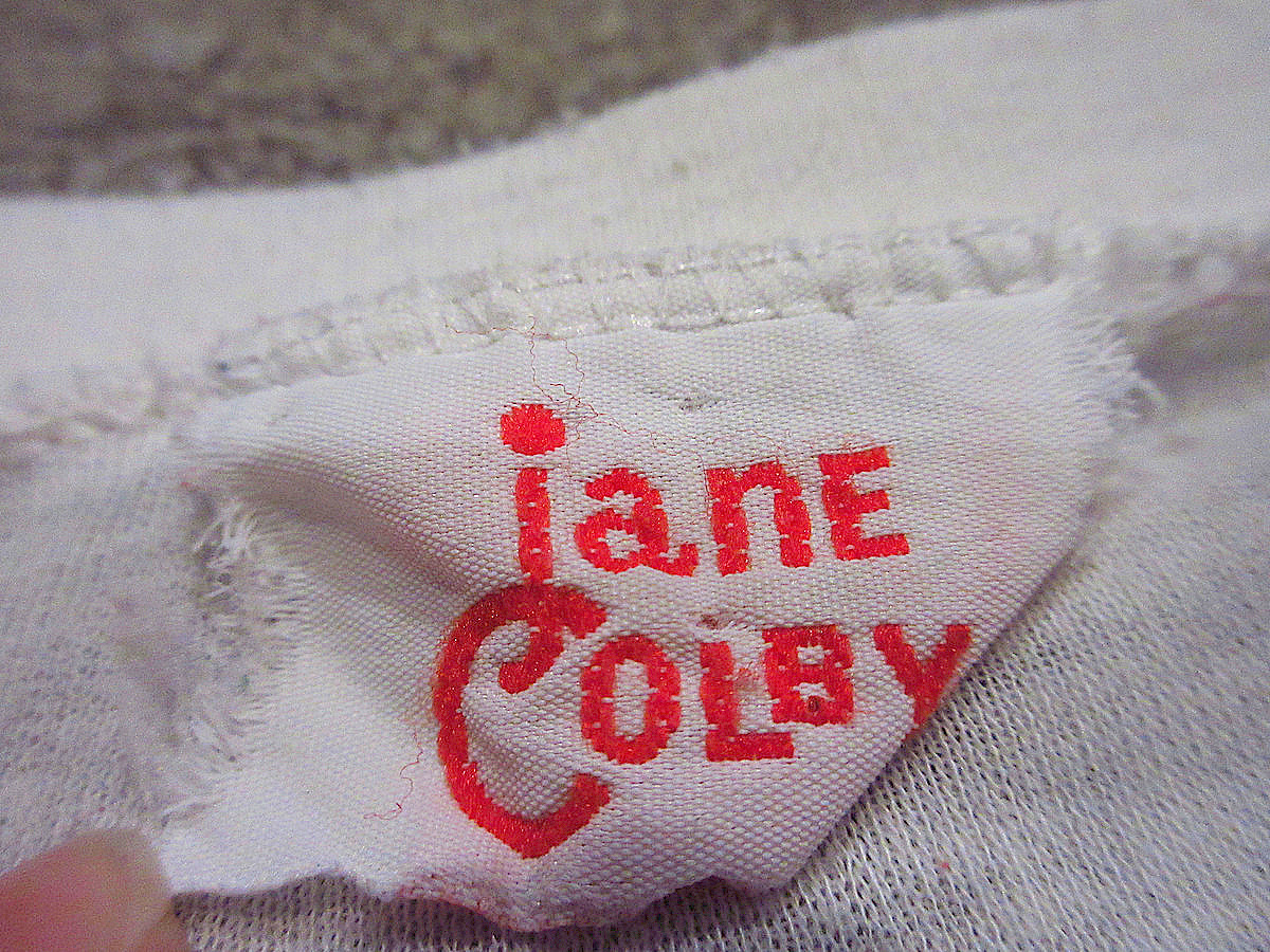  Vintage 80*s*JANE COLBY lady's California raisin Henley neckline T-shirt *230504k5-w-tsh 1980s tops old clothes 